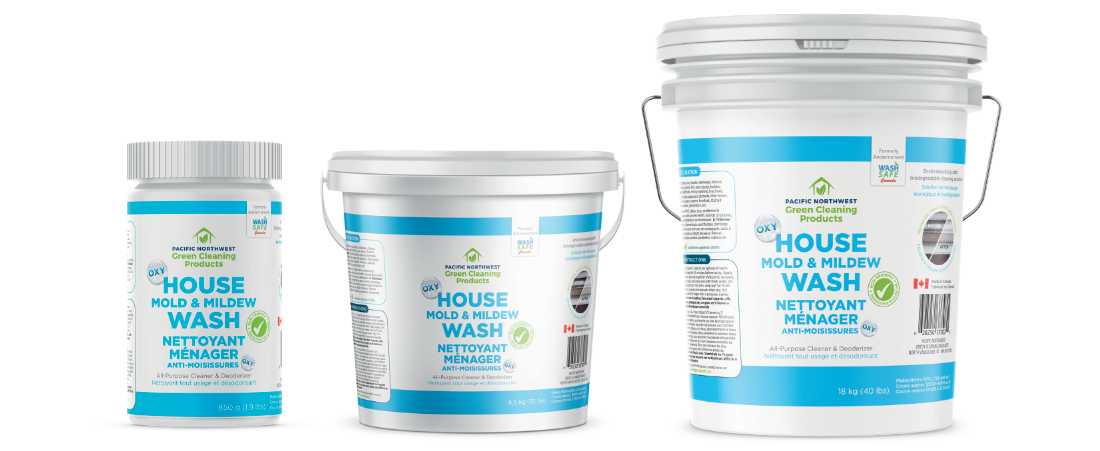 House Mold and Mildew Wash - Pacific Northwest Green Cleaning Products