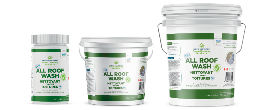 All Roof Wash - Pacific Northwest Green Cleaning Products