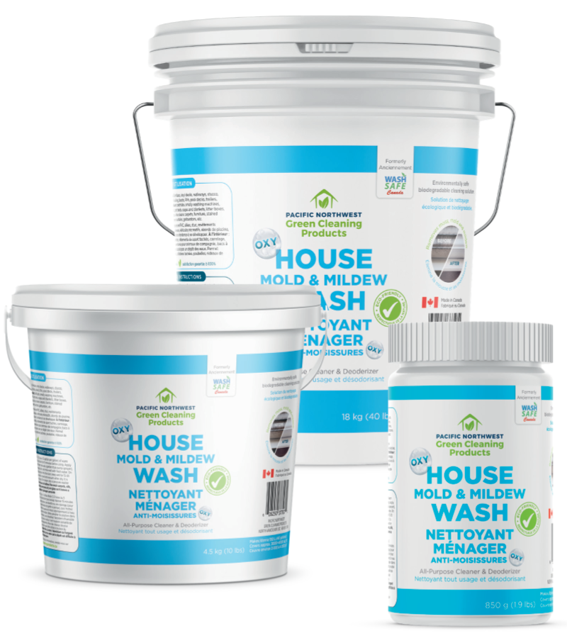 House Mold and Mildew Wash - Pacific Northwest Green Cleaning Products