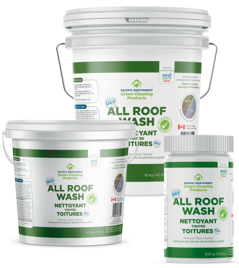 All Roof Wash - Pacific Northwest Green Cleaning Products